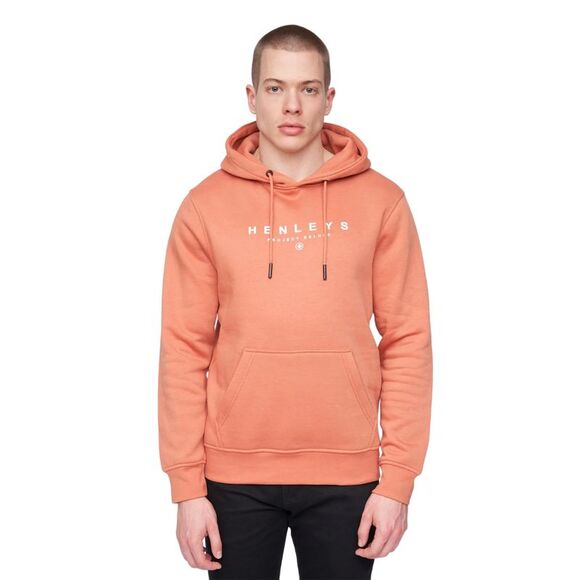 Henleys Mens Ninesix Hoodie / Brick Red